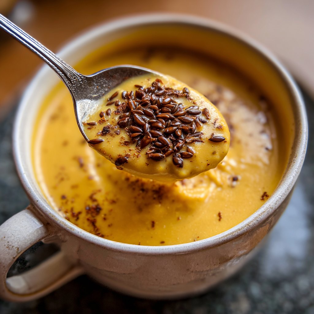 Kürbissuppe mit Kreuzkümmel