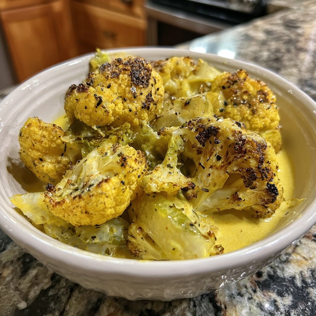 Blumenkohl mit Zitronensauce