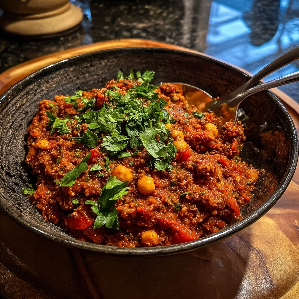 Kichererbsen-Bolognese