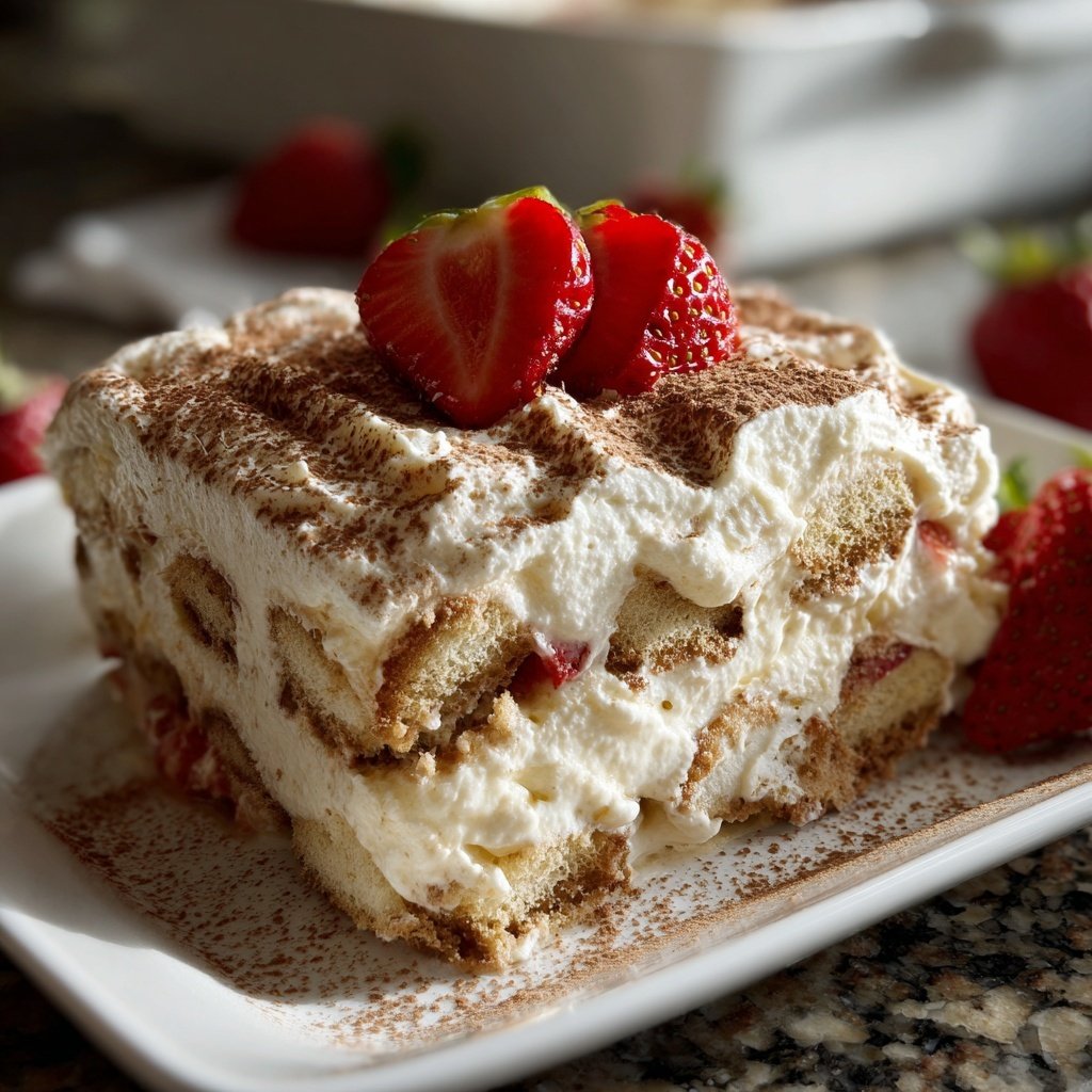 Erdbeer Tiramisu Ohne Alkohol