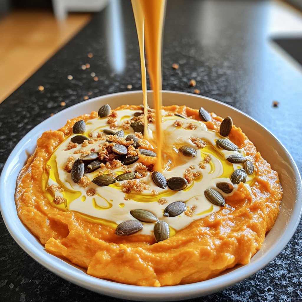 Kürbissuppe ohne Mixer