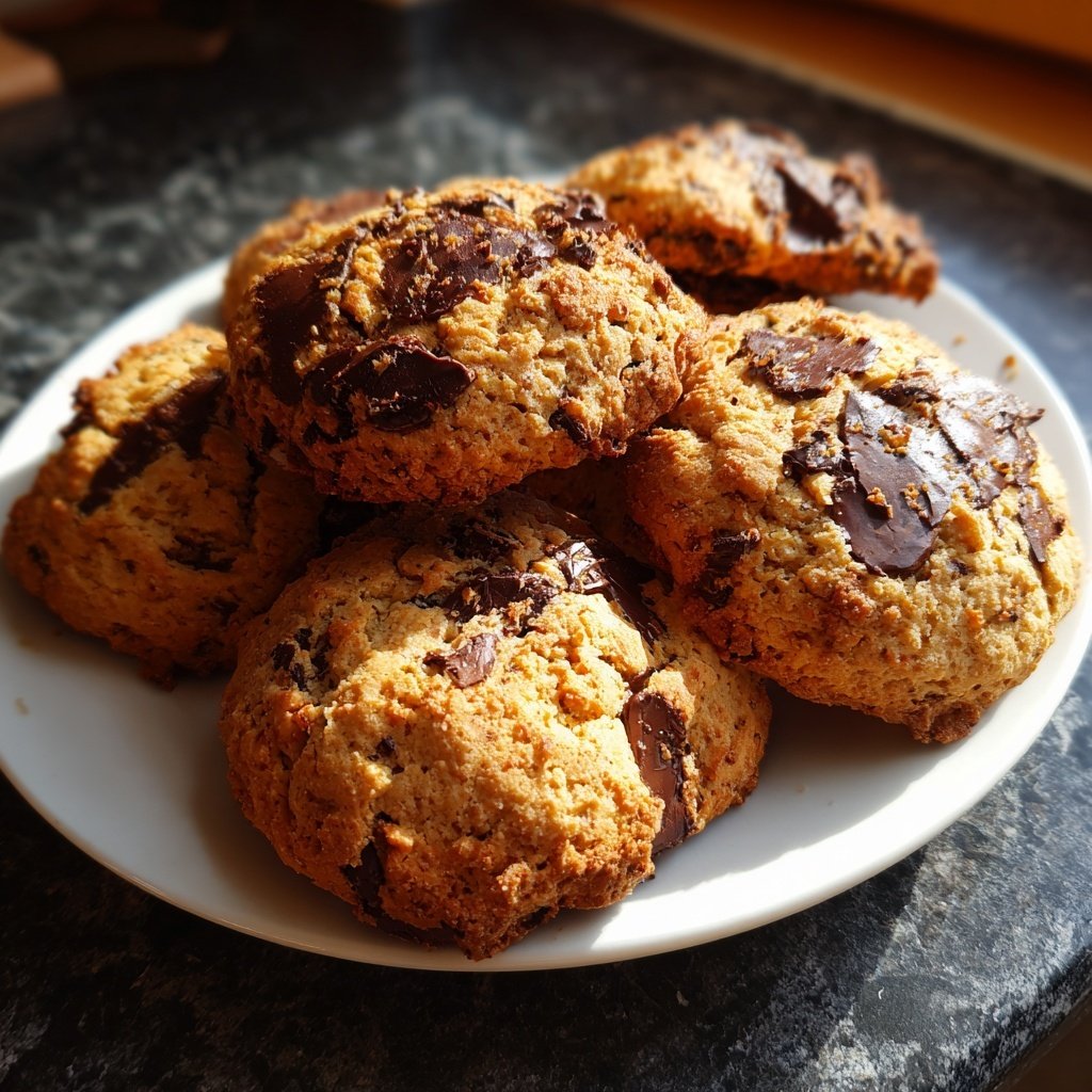 Cookies mit Zartbitterschokolade