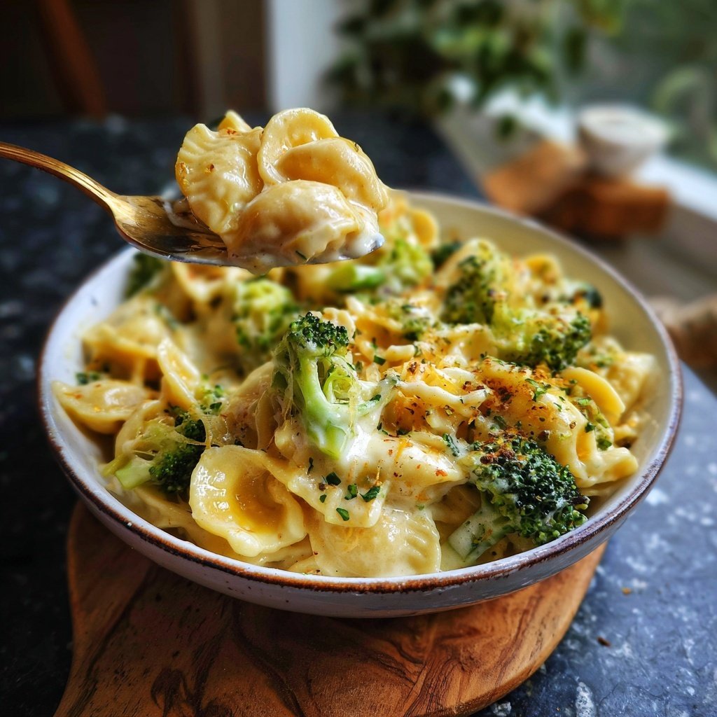 Brokkoli Nudelpfanne Mit Zitronen Sahne