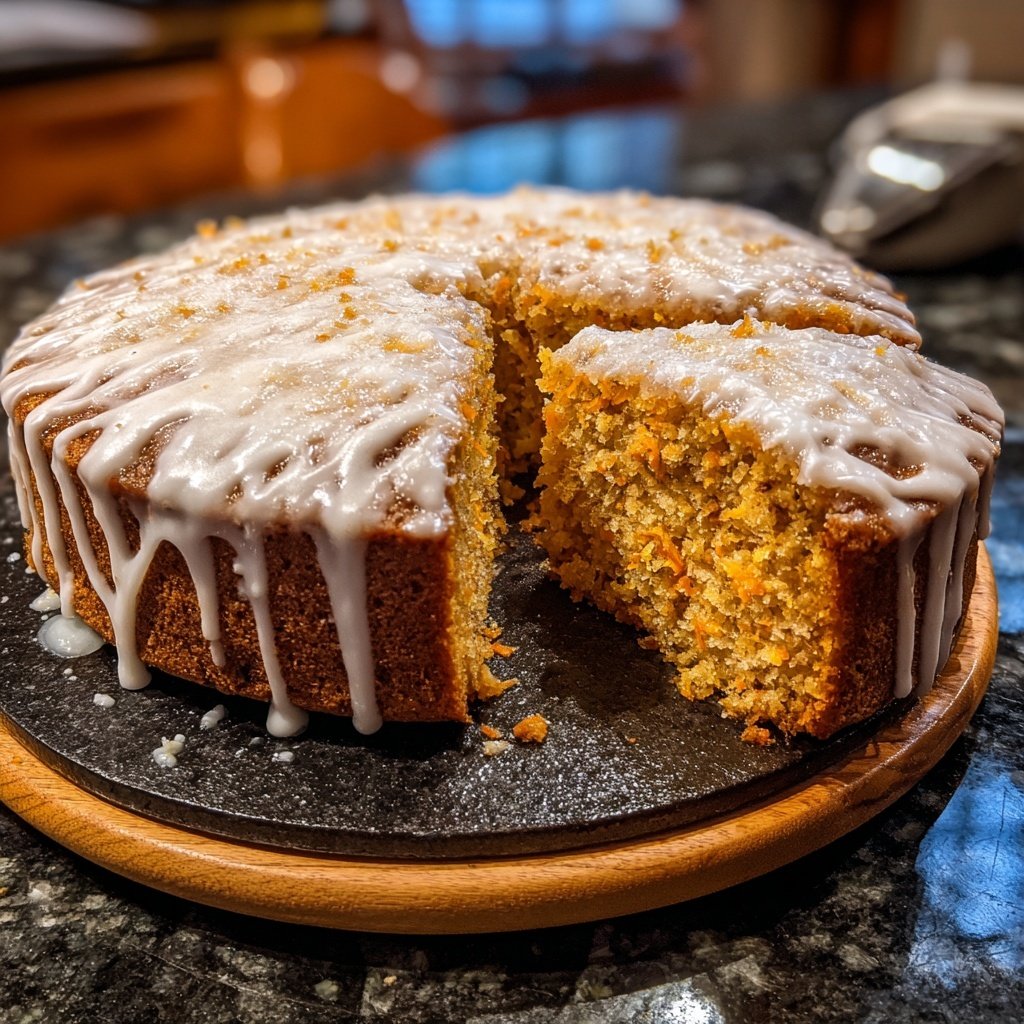 Karottenkuchen Mit Vanillezucker
